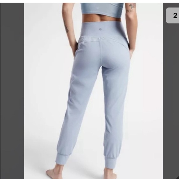 Athleta | Salutation Jogger | Ice Blue | Size Medium - Picture 2 of 9